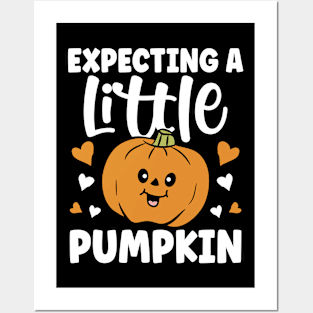 Expecting a Little Pumpkin Posters and Art